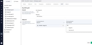 Opprett-Virkningsgrad-(COP)-profiler